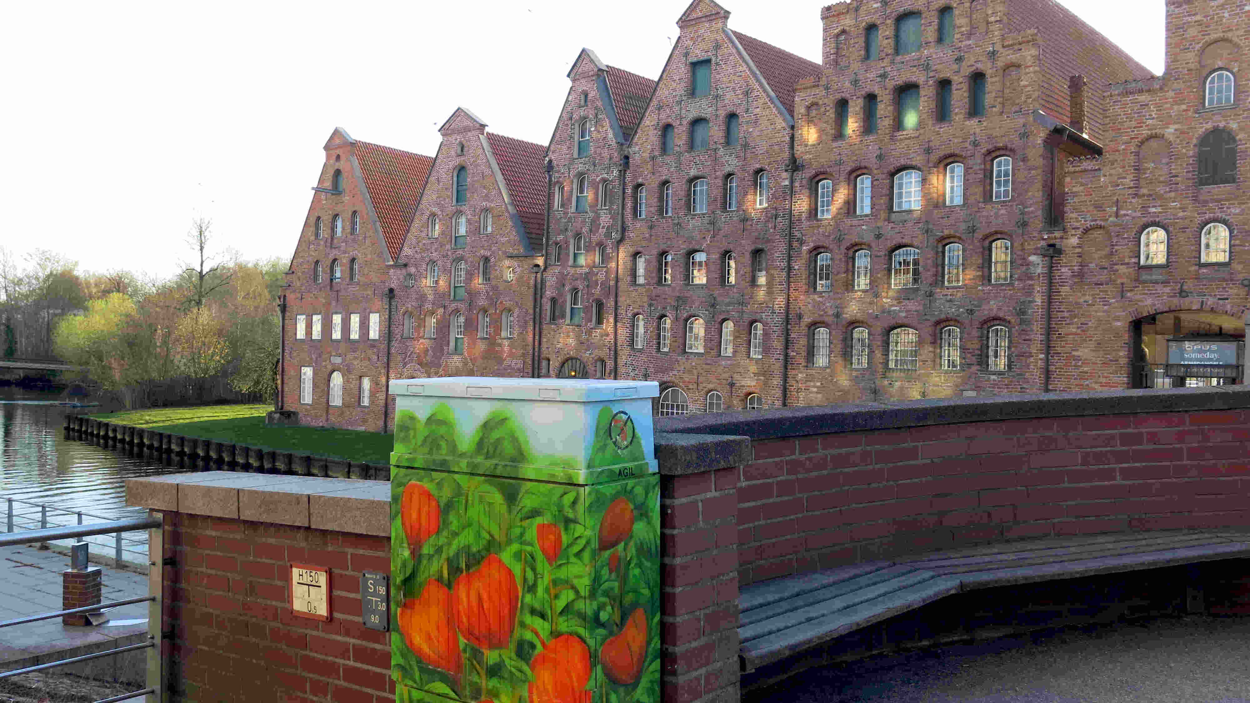 Die alten Salzspeicher in Lübeck